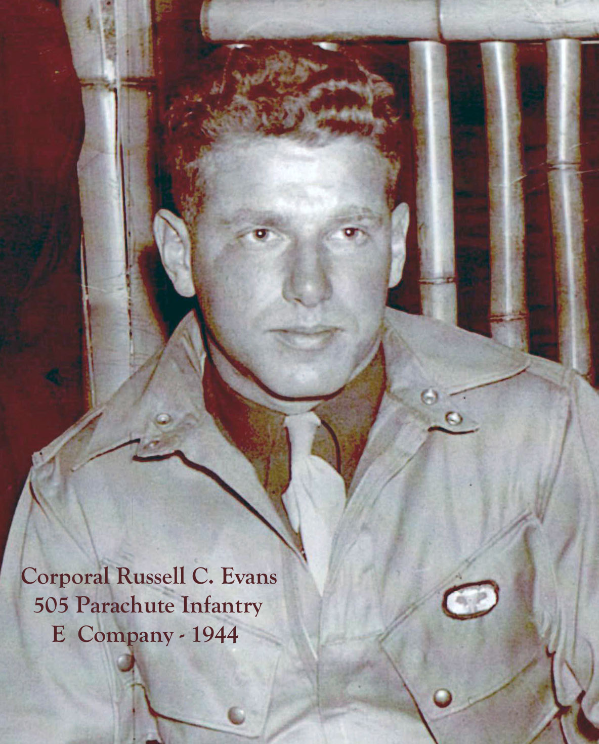 Sgt. Russell C Evans - E Co.